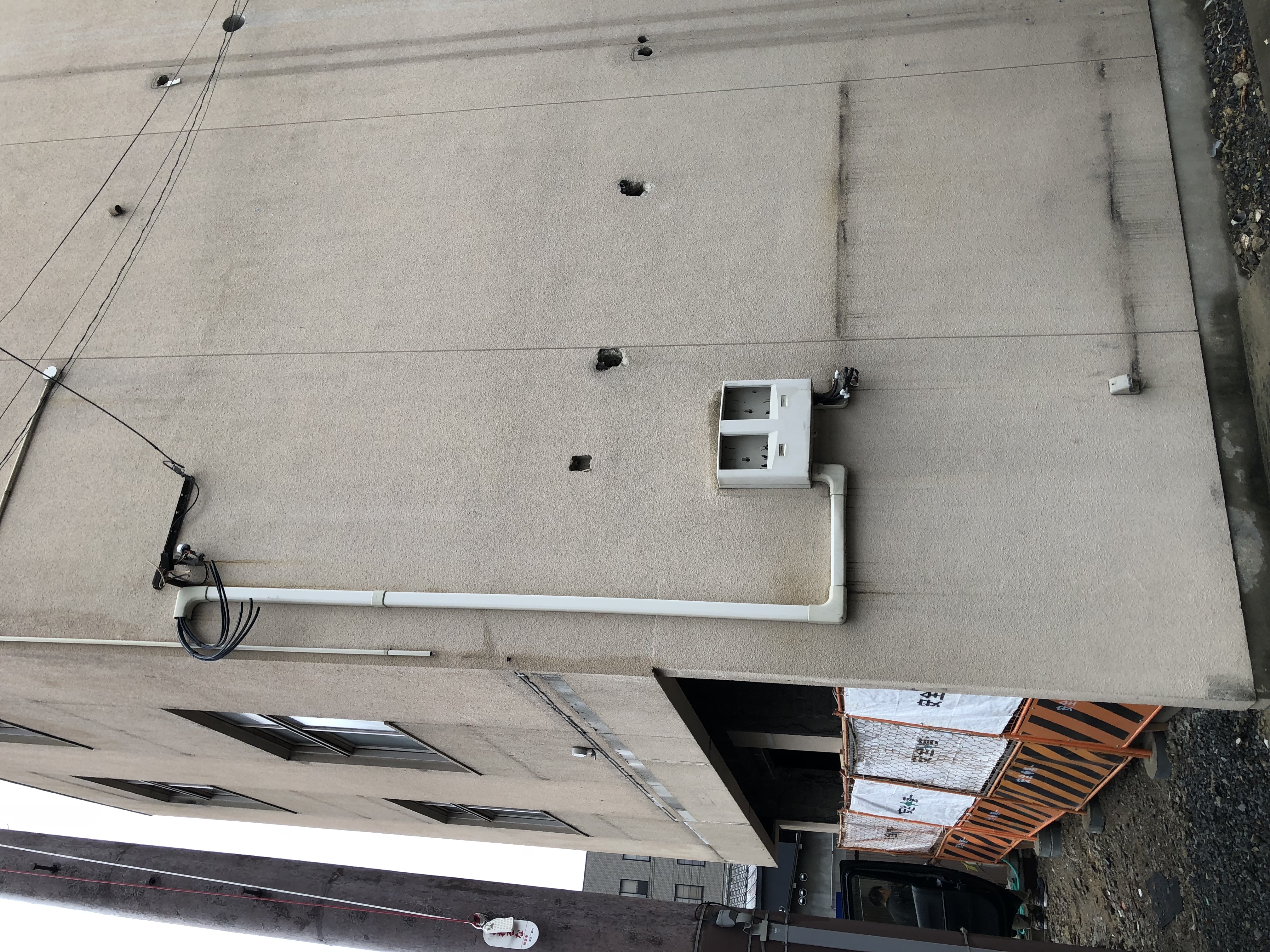 京都市某居酒屋 電気.給排気.防災設備工事