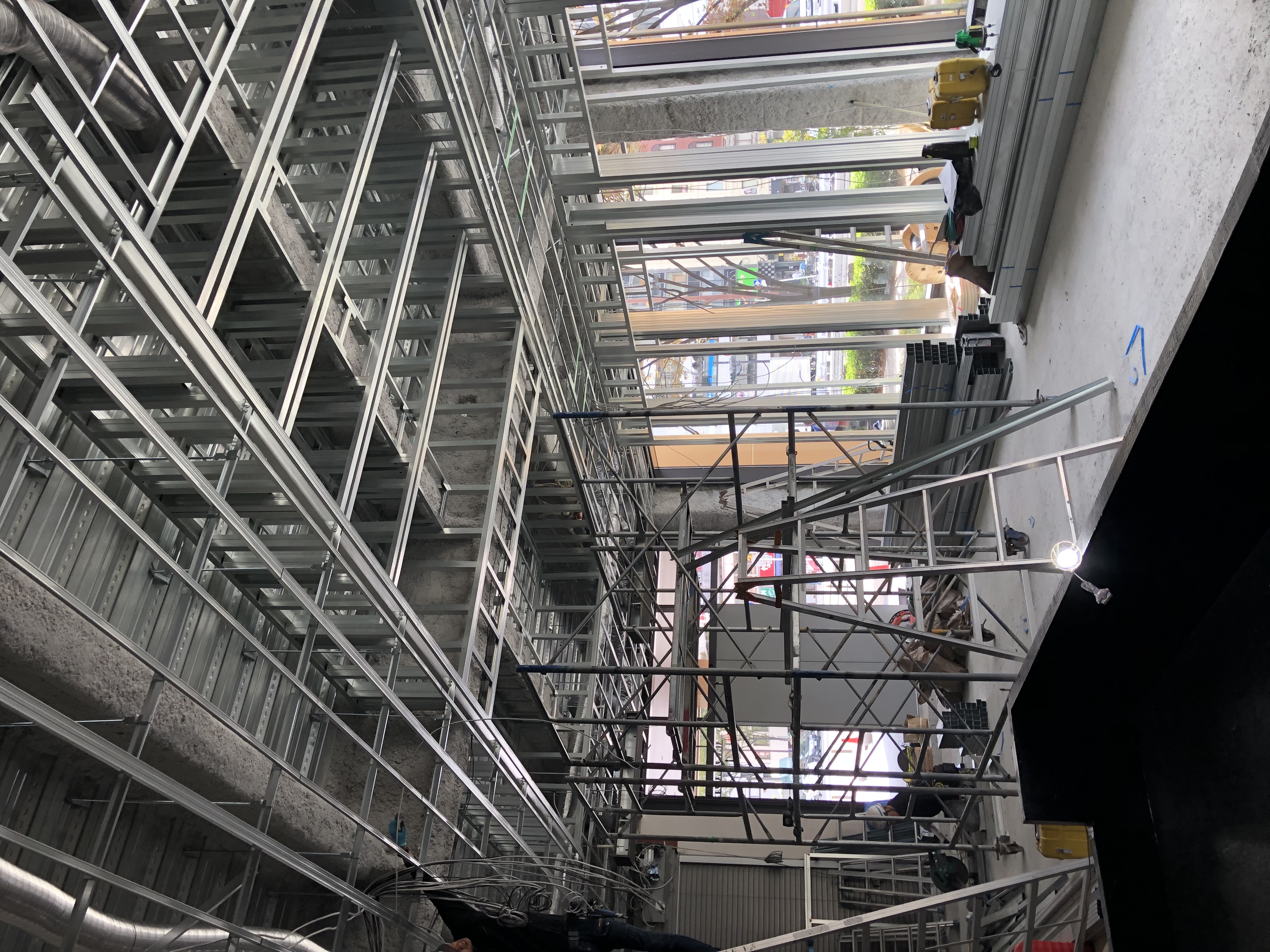 カフェ新装工事