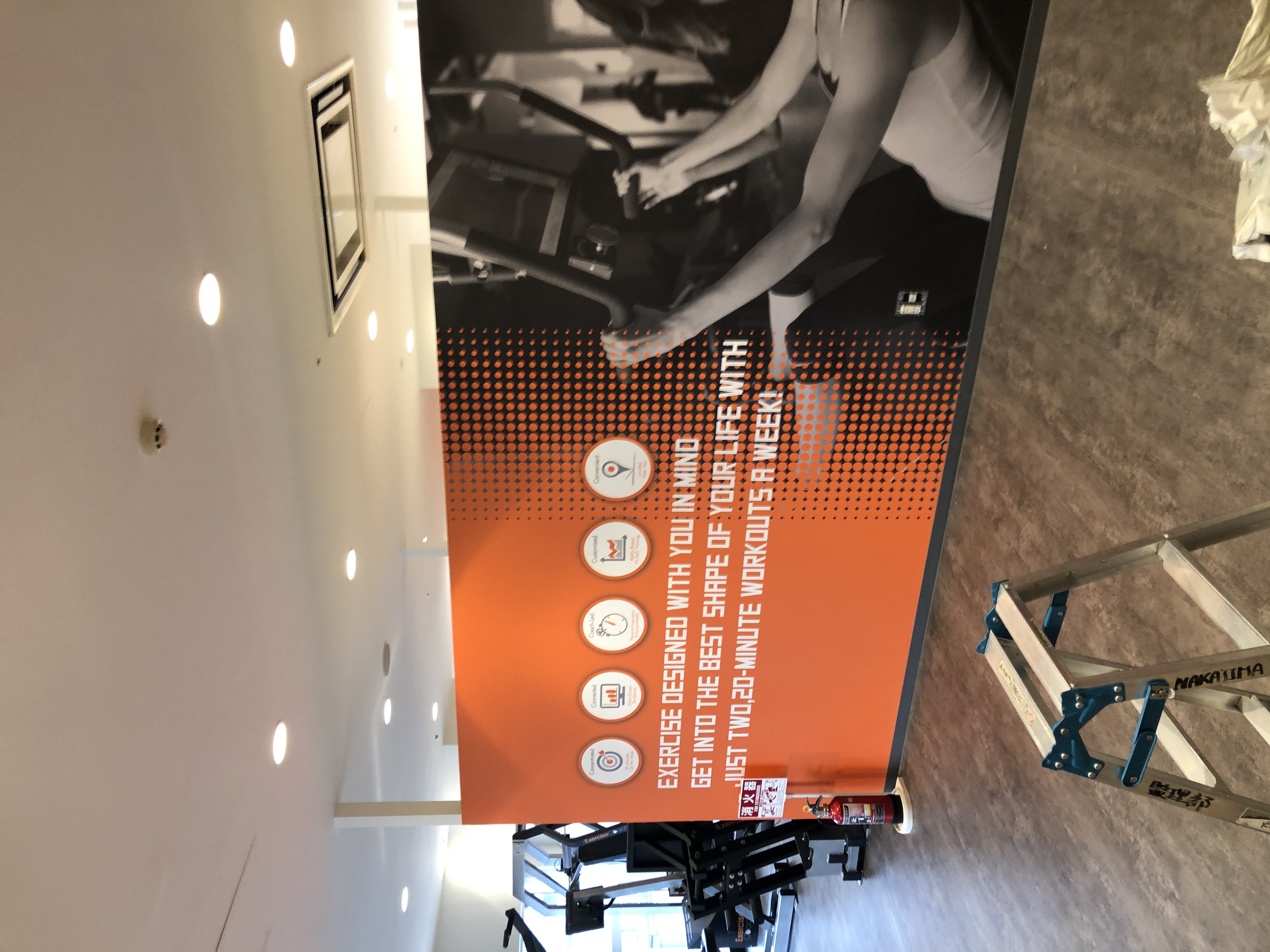 フィットネス電気設備工事